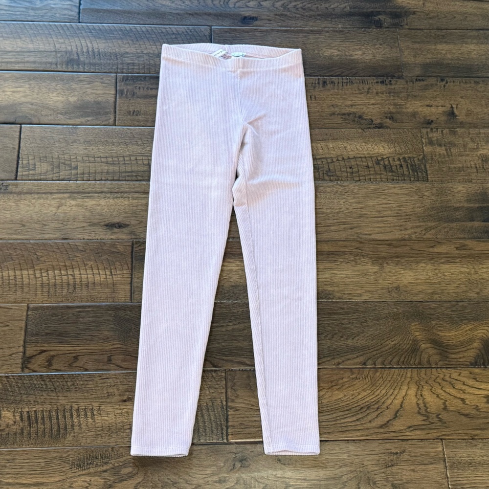 Girls’ Janie & Jack Lavender Corduroy Leggings - Sz 12